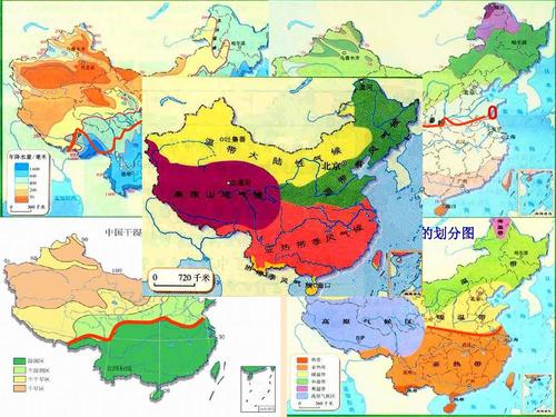 高一地理中国十大重要地理分界线复习知识点